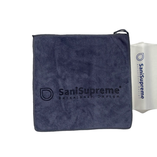 SaniSupreme® SuperSoft Droogdoekje voor optimaal afdrogen van de douche en kranen
