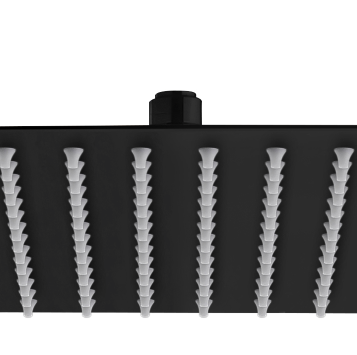 SaniSupreme Doucheset Manhattan Premium 16 inch 40 cm regendouche vierkant 2-weg zwart inbouw