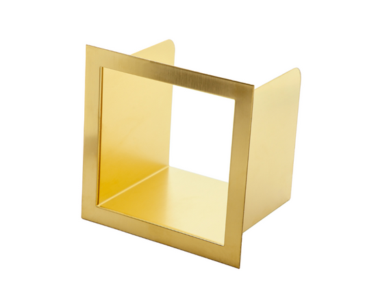 Insert Brushed Gold suitable for Built-in Toilet Spare Roll Holder 