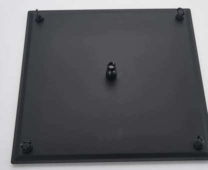 SaniSupreme Doucheset Manhattan Premium de Luxe LCD 20 inch | 50 cm plafond regendouche vierkant 2-weg zwart inbouw