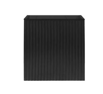 SaniSupreme Aloni Fonteinset Bali zwarte onderkast met wastafel (L+R) mat zwart