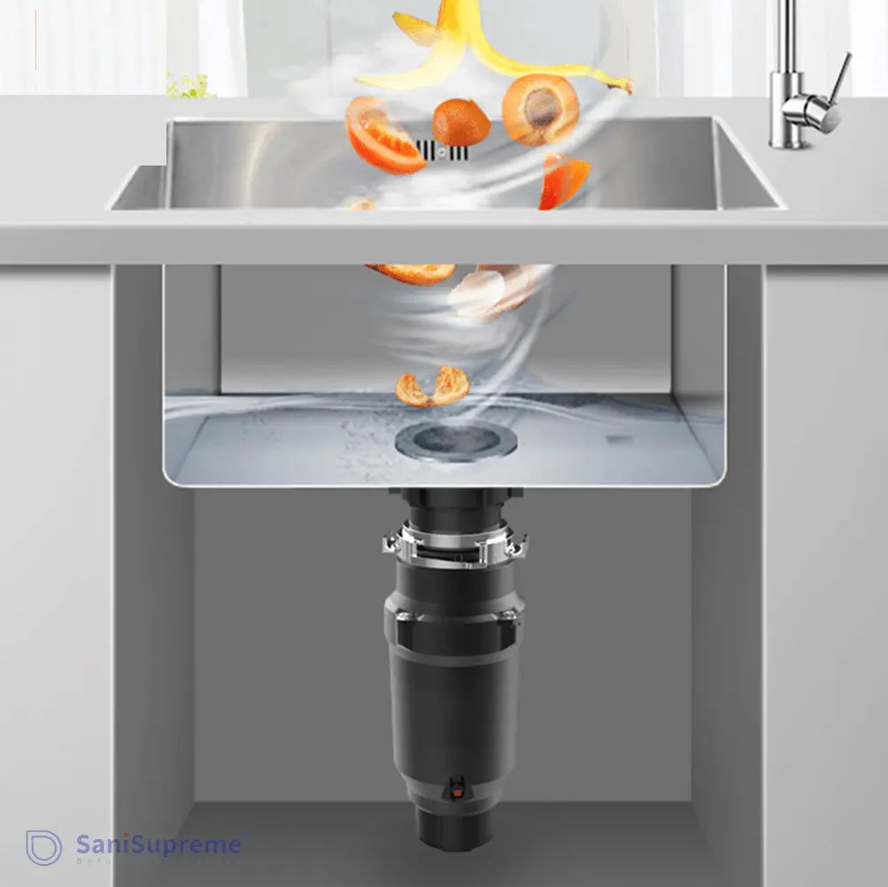 Broyeur électrique pour évier de cuisine – Modèle haut de gamme SaniSupreme