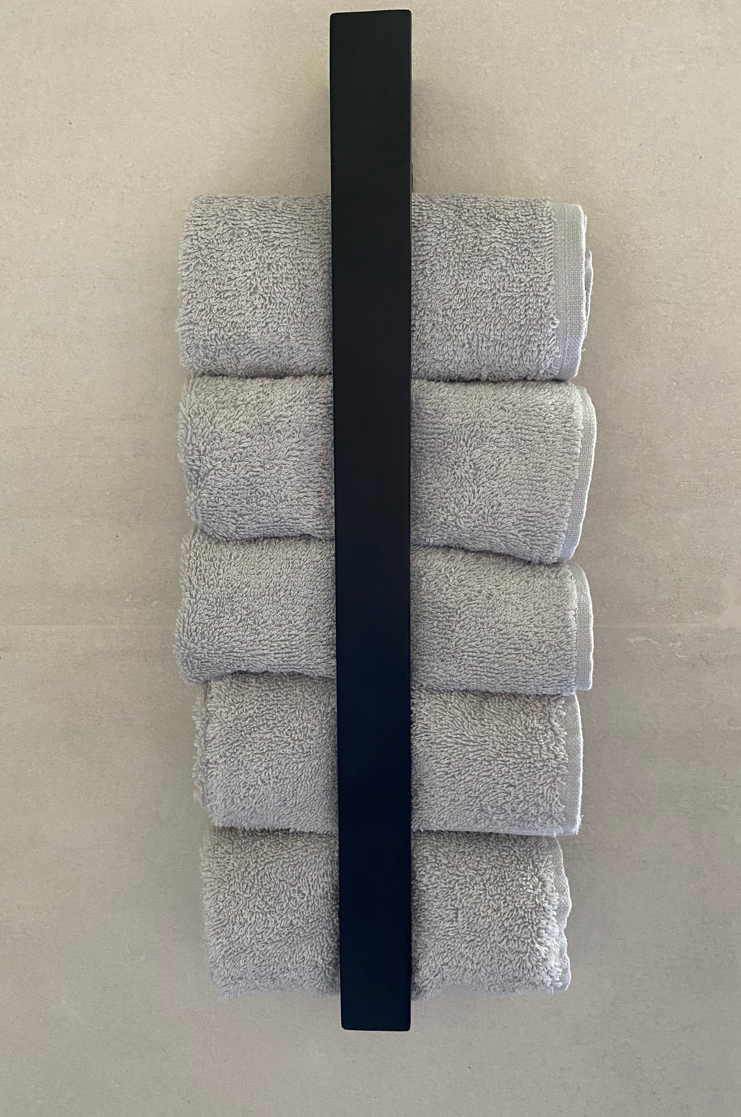 SaniSupreme Handdoekrek Brasil 40 cm mat zwart