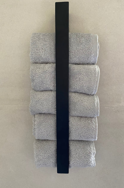 SaniSupreme Handdoekrek Brasil 40 cm mat zwart