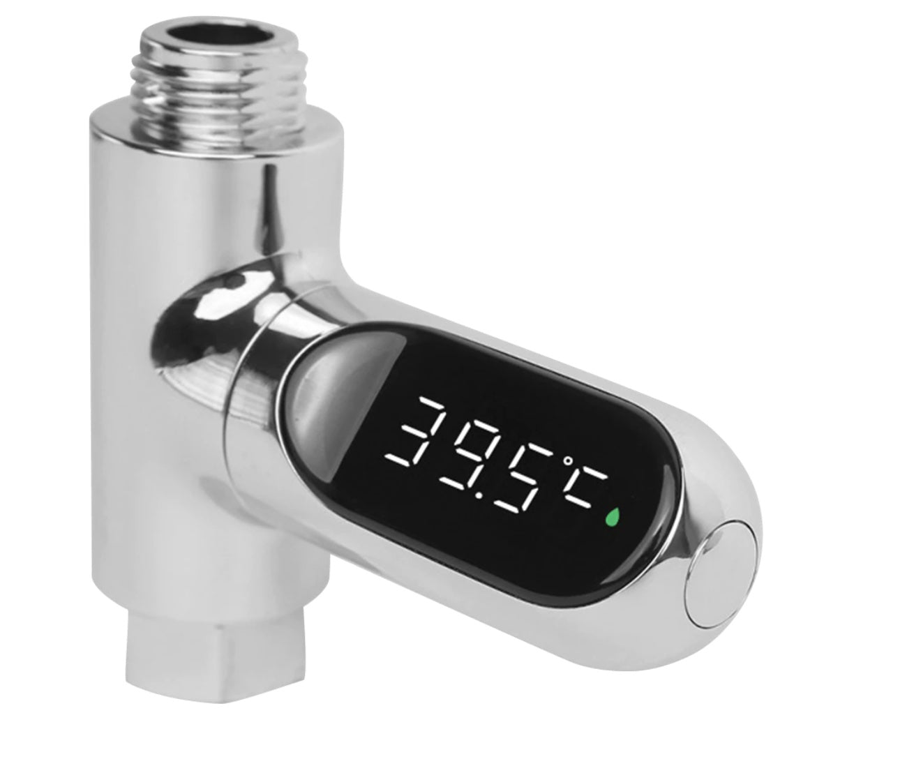 SaniSupreme Safe Series Bad & Kraan Thermometer met waterflow LED chroom