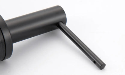 SaniSupreme® inbouw zeepdispenser messing mat zwart