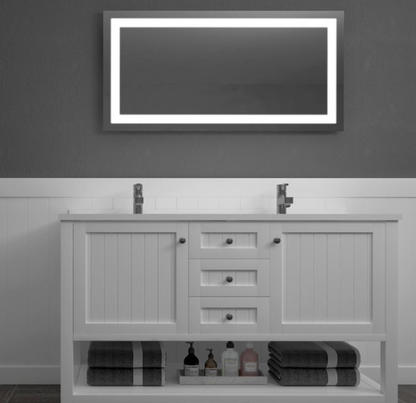 SaniSupreme Creavit Aloni spiegel met LED verlichting en spiegelverwarming 160×60